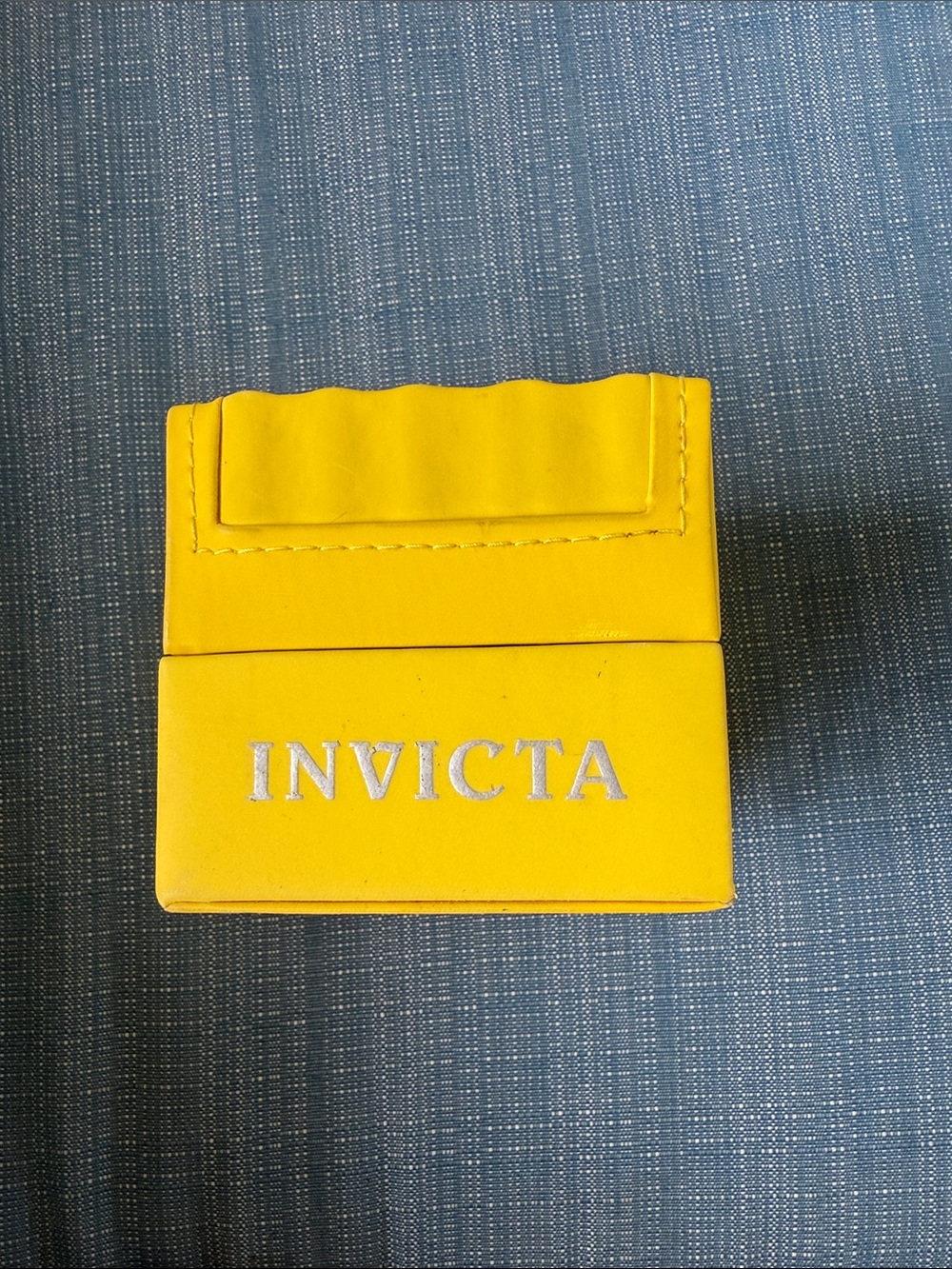 Invicta Bright Yellow Watch with Case